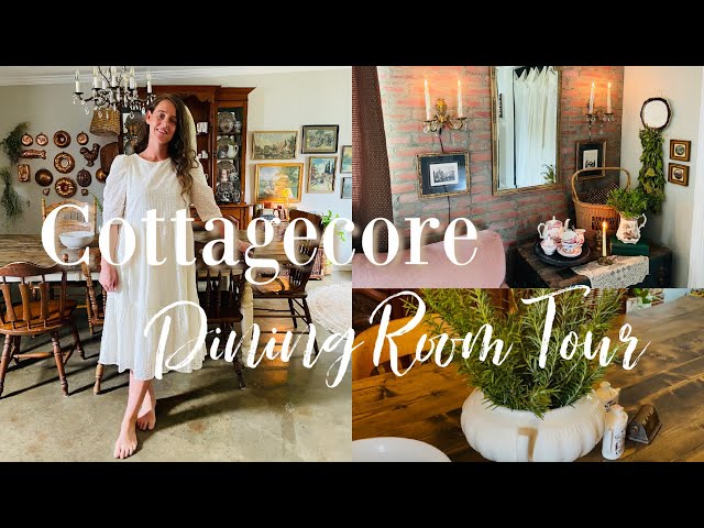 Cottage Core Dining Room Tour