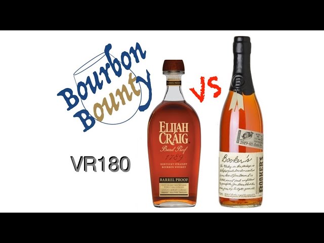 Booker's v Elijah Craig Barrel Proof - VR180