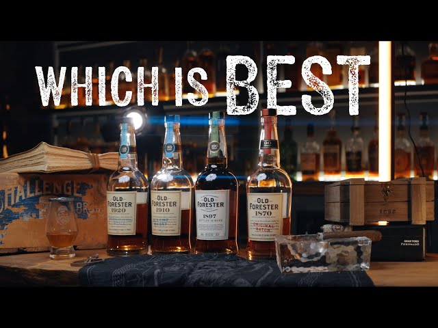 What Is The Best Bourbon? | Blind Tasting Old Forester Whiskey Row Series