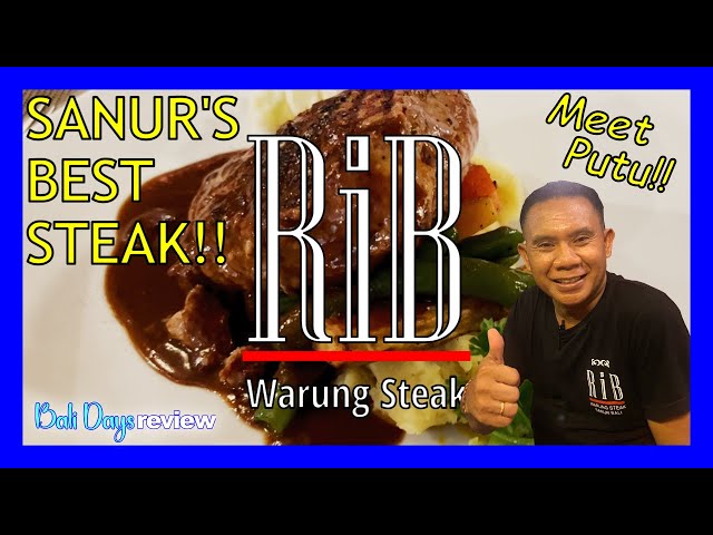 RIB Warung Steak BEST STEAK in SANUR BALI 2025