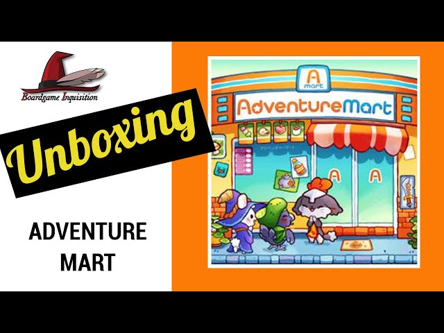 Adventure Mart Unboxing