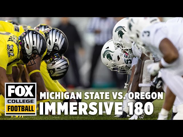 Michigan State vs. Oregon: 180 Immersive Experience | College Football at Cosm Los Angeles 🥽