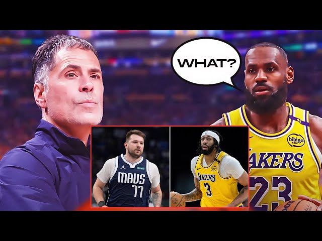 LAKERS TRADE ANTHONY DAVIS TO MAVS FOR LUKA DONCIC (LeBron James DID NOT know)