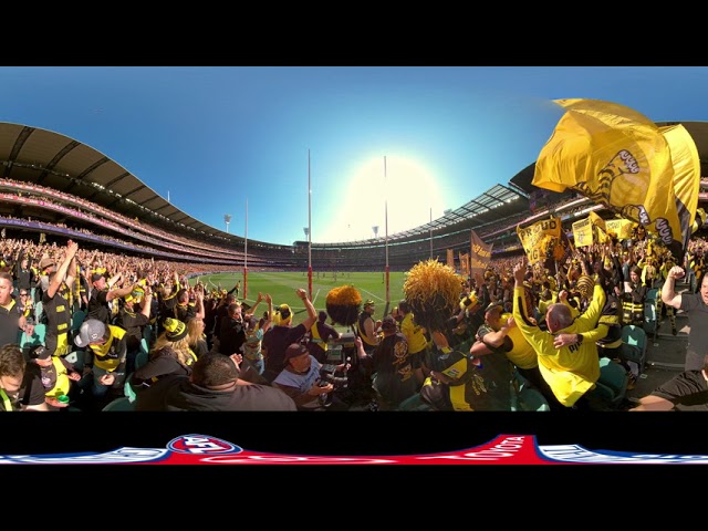 360 view of Dusty's dribbler | 2019 Toyota AFL Grand Final | AFL