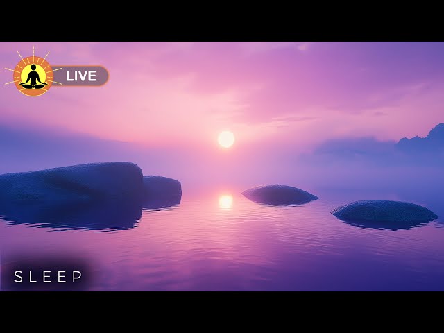 🔴 24 Hours Harmonious Meditation Music for Sleep 🌙3309: Calming Music, Healing Meditation, Insomnia