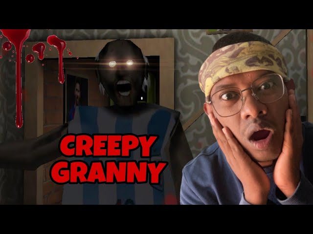 Creepy granny is soo scary 😨!!!