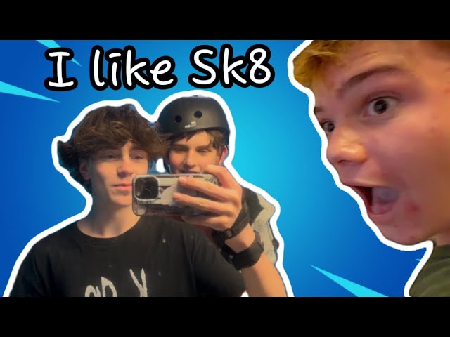 I taught my FRIEND TRISTAN how to sk8!! ft.Brady