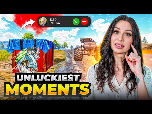 Most UNLUCKIEST Moments in PUBGMOBILE & BGMI 🤯