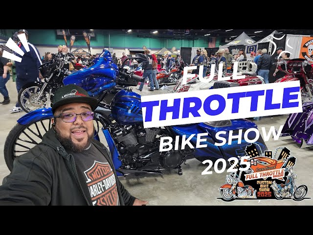 Epic Ride to the Full Throttle Custom Bike Show 2025 in Greensboro, NC!