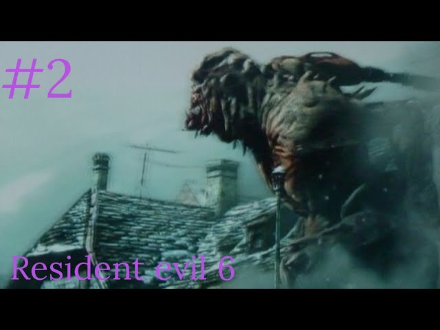 Resident Evil 6 Chris New b o w Monster Part 2