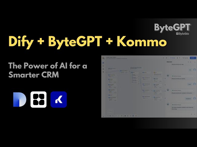 [EN] Dify + ByteGPT + Kommo: The Power of AI for a Smarter CRM