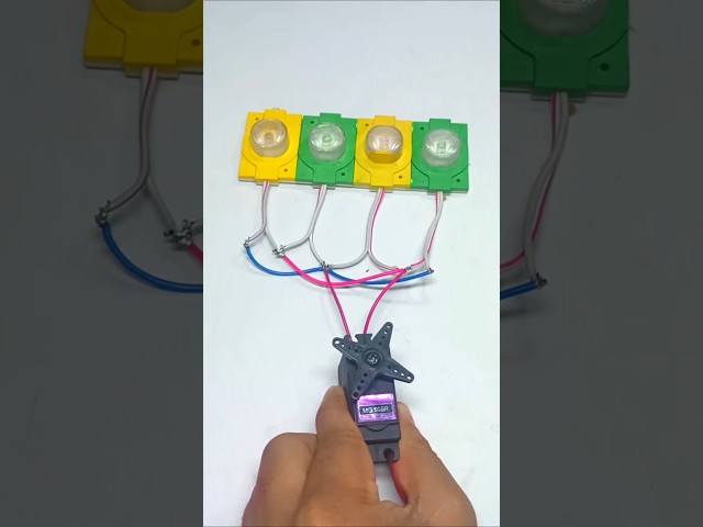 Generates electricity in both directions ° DC Motor #dcmotor #tech #shorts