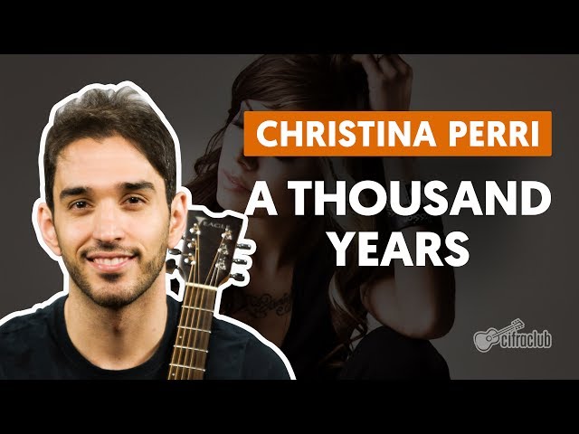 A Thousand Years - Christina Perri (guitar lesson)