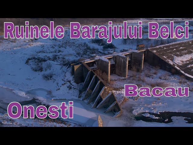 Ruinele Barajului Belci/Onesti/Bacau.Iulie/1991 a provocat 25 de victime si 250 de case distruse.