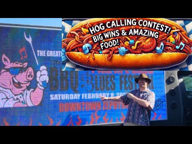 BBQ & Blues Festival Fun in Zephyrhills, FL! 🍖 Live Music, Amazing Food & Prizes! 🎸✨