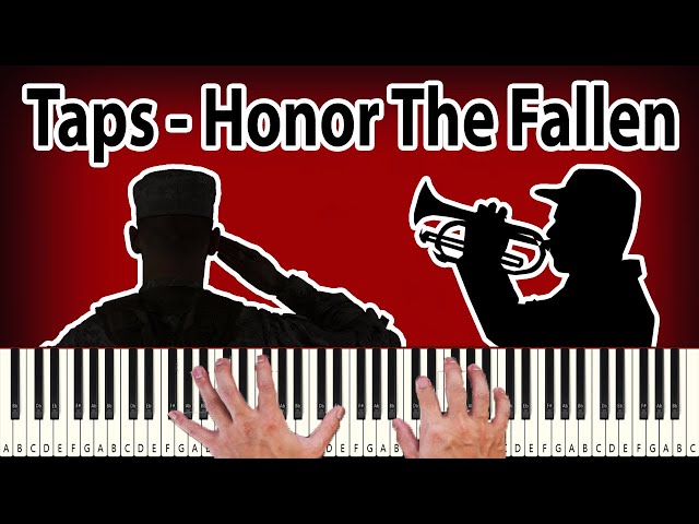 Taps - Honor The Fallen - PIANO TUTORIAL