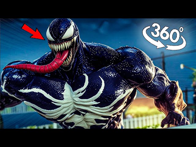 Venom Is After YOU! How Can You Stop This Monster?/ 360° 4K VR