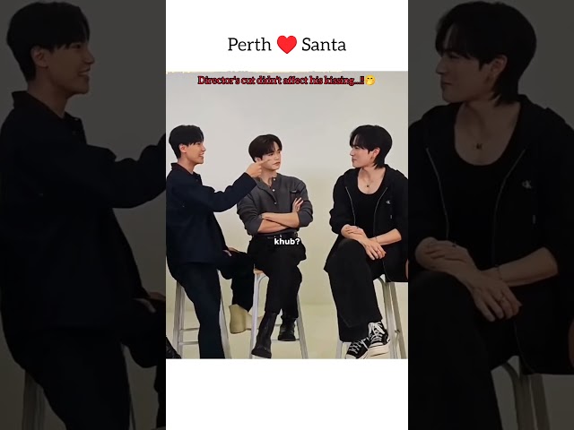 "continuing kiss after hearing cut"😅#perthsanta #perfect10liners #bl #yt