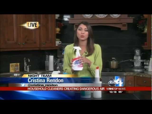 ABC4 News Report - Cleaning Chemical Dangers