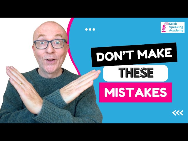 10 Grammar Mistakes You Make When You Speak English