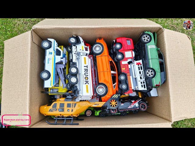 Box Full Of Model Cars-Mazda Mx5, Koenigesgg Jesko, Lamborghini Scv12, Byd Yang Wang U8,Toy car N633