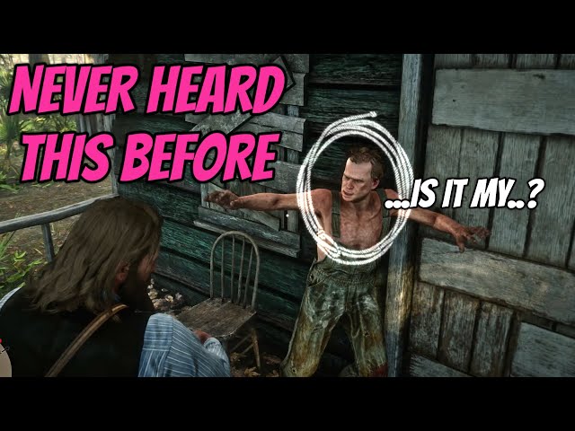 RDR2 - Sonny SAYS THIS IF you use the LASSO