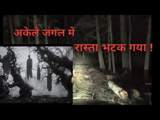 जंगल मैं रास्ता भटक गया ! जंगल #haunted video #ghost