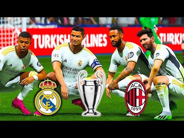 Real Madrid 60 - 0 AC Milan. EA SPORTS FC 25 Gamplay