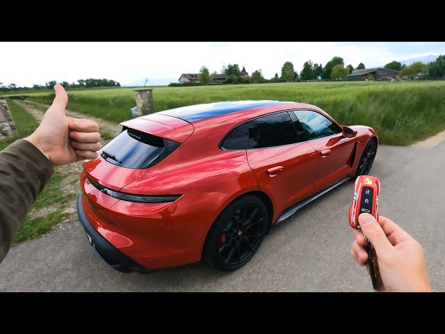 Porsche Taycan GTS Sport Turismo - First Drive, Design, Interior... FULL TOUR (Pov)