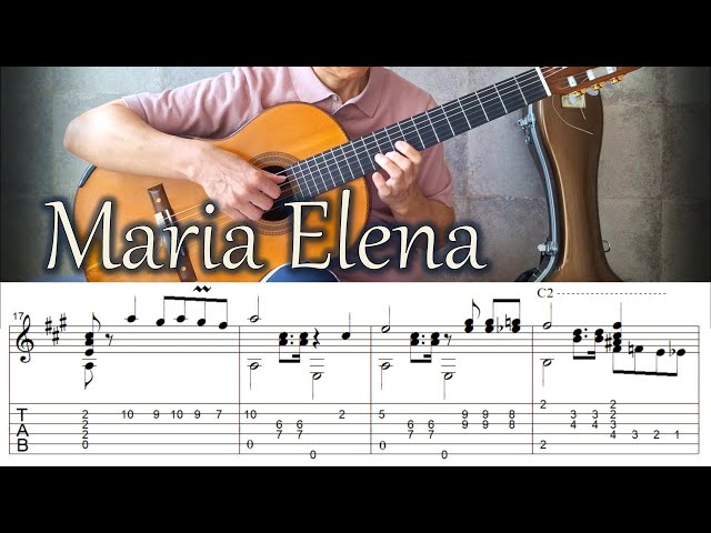 Maria Elena - Fingerstyle Guitar | TAB