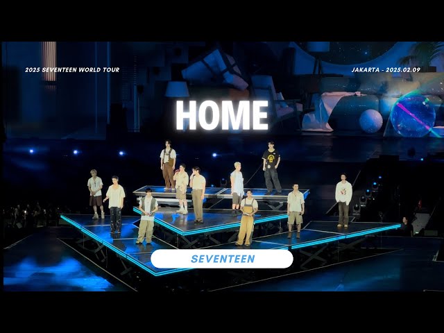 [4K] SEVENTEEN - HOME - Right Here in Jakarta - 250209 | Fancam