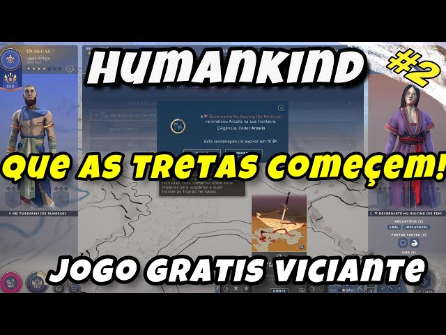 Humankind: Expandindo Meu Império e Criando Inimigos!