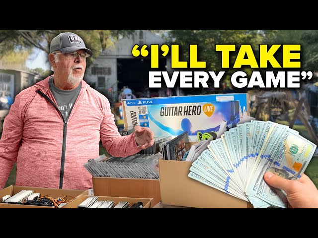 Can My Business Turn $10 into $50,000 at Garage Sales?