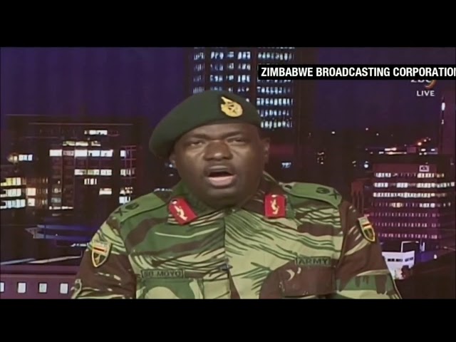 Discours du général SB Moyo à la nation du Zimbabwe