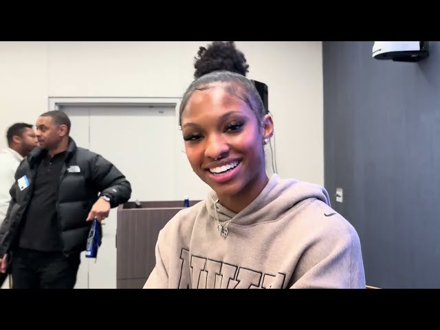 Olympic Champ Masai Russell Previews Millrose Games 60m Hurdles + Playing in the NBA All-star Game