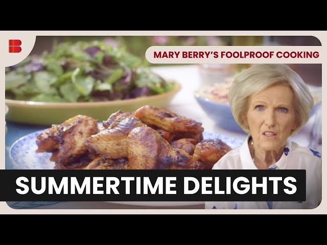 Easy Summer Cooking - Mary Berry's Foolproof Cooking - S01 EP03 - Cooking Show