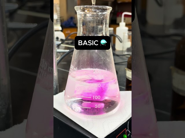 You #acidic? You #basic? Or you #extra? #diy #how #learning #science #scienceexperiments #fyp