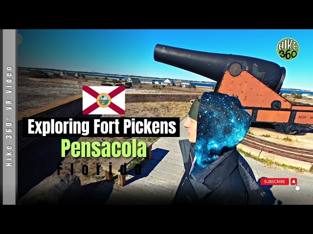 Exploring Fort Pickens, Pensacola, Florida (Hike 360° VR Video)