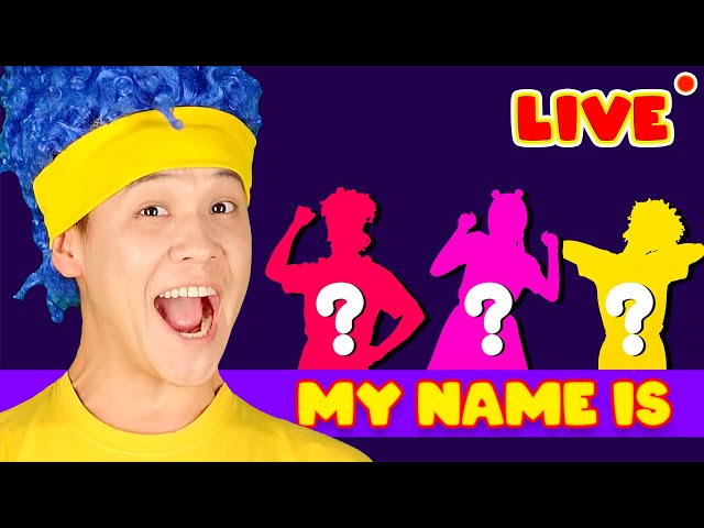 LIVE - D Billions Top Songs for Kids | My Name Is, Trrr-Ra-Ta-Ta“ (Brush Your Teeth)