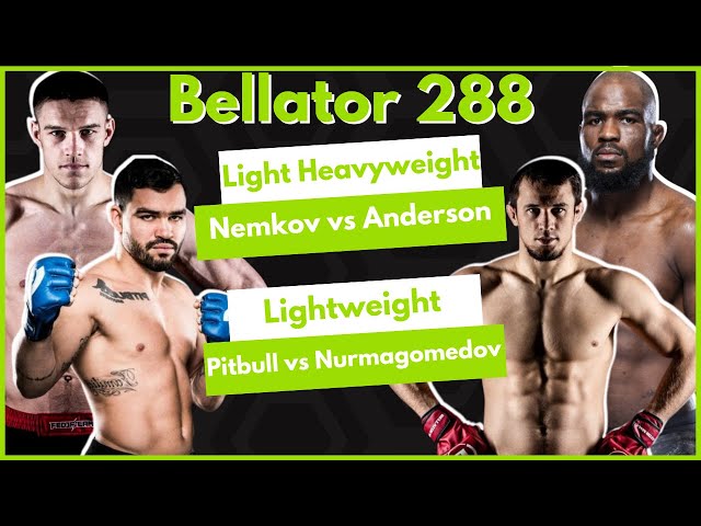 Bellator 288 - Best Bets, Predictions & Analysis - The Couch Warrior Podcast