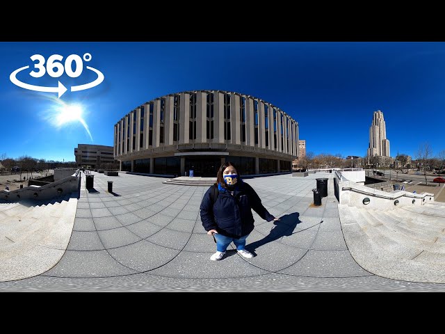 Hillman Library and Posvar Hall | Pitt 360