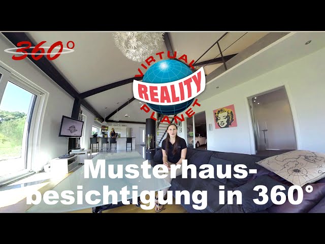 [360°-Video] Virtuelle Hausbesichtigung - K-Mäleon Hybridhaus