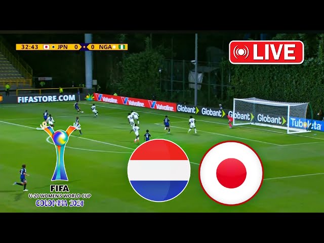 Live: Japan vs Netherlands - Semi-finals FIFA U-20 Women's World Cup | gameplay pes21