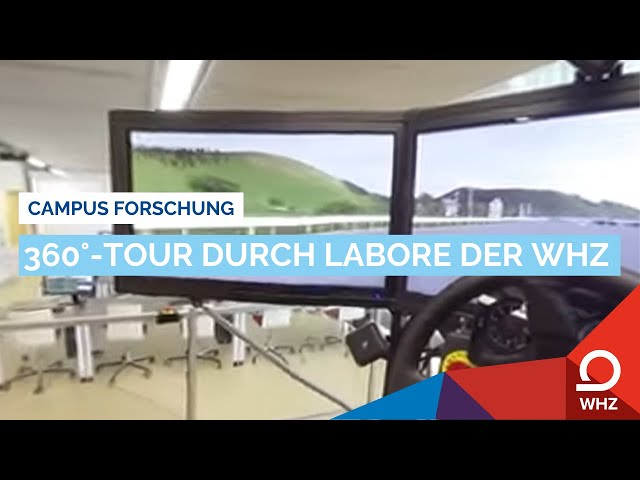 Hochschule für Mobilität | 360°-Tour durch Labore der WHZ