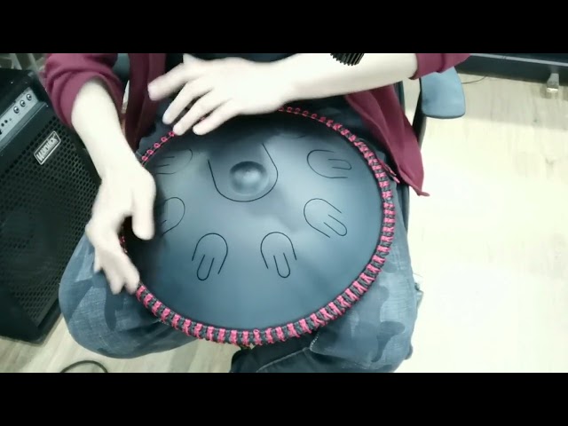 Handpan Sam Maher - New York Cover on a Tongue Drum