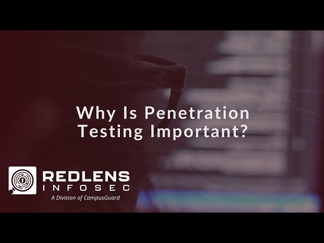 Penetration Testing from RedLens InfoSec