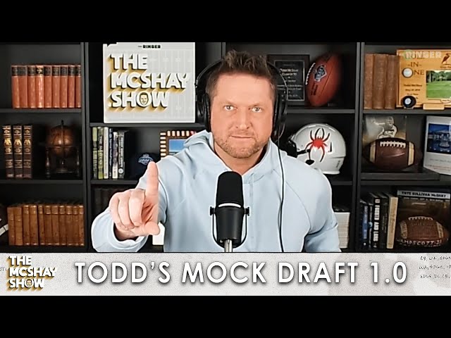 Todd’s Mock Draft 1.0: Titans are on the Clock + Giants Find Their Franchise QB | The McShay Show