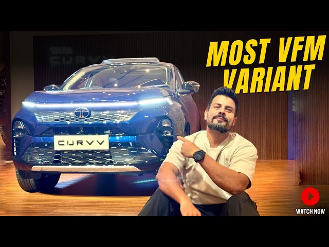 Tata Curvv ICE Most VFM Variant - Creative+S | All The Details