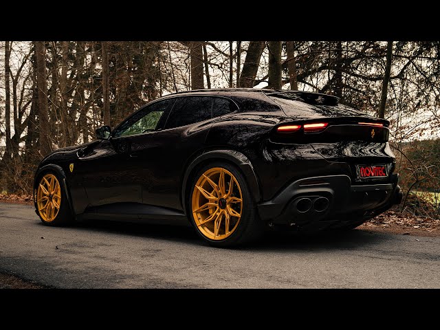 Novitec Ferrari Purosangue with Exhaust-System