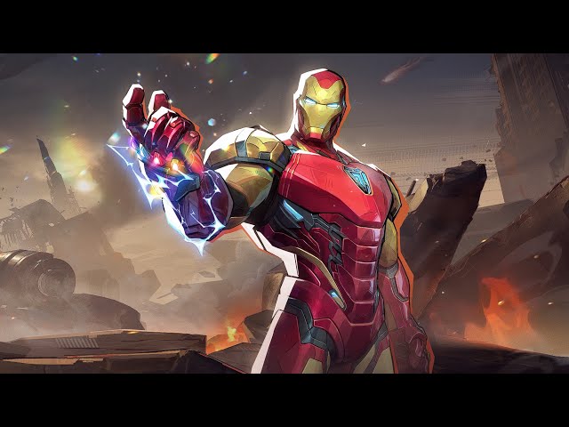 Iron Man AVENGERS ENDGAME Skin Gameplay - Marvel Rivals